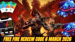 Free Fire Redeem Code 6 March 2026: आज के Active Codes से तुरंत पाएं Emote, Gun Skin और Diamond