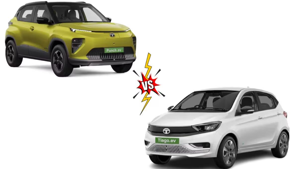 Tata Punch EV Facelift vs Tiago EV