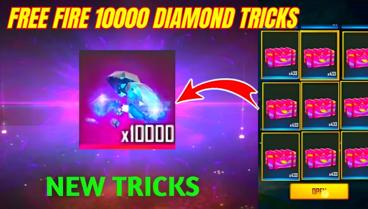 Free Fire 10000 Diamond Tricks
