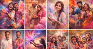 Holi 2026 पर AI का कमाल इन प्रॉम्प्ट से बनाएं वायरल फेस्टिव फोटो