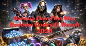 Garena Free Fire Max Redeem Codes 11 March 2026: आज के नए कोड्स से फ्री डायमंड्स