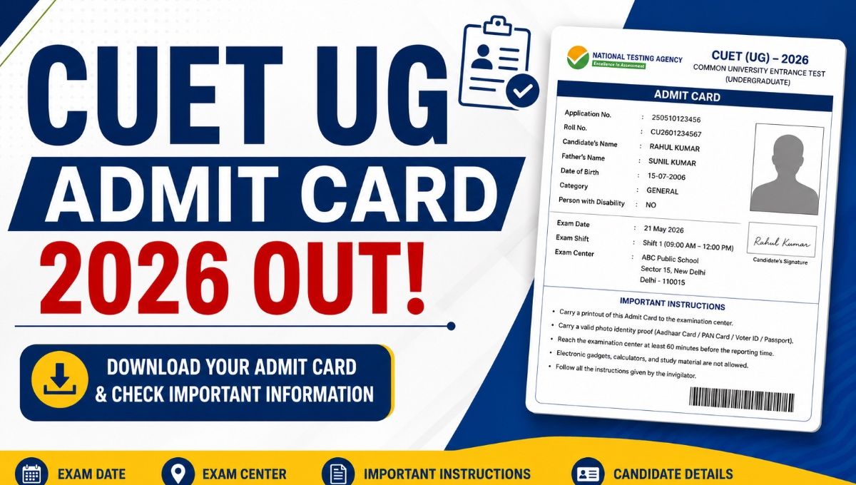 UET UG Admit Card 2026